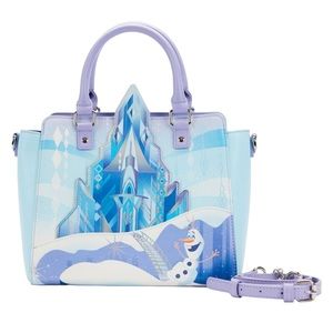 ✨NWT✨ Loungefly Disney Frozen Princess Elsa Castle Crossbody Bag